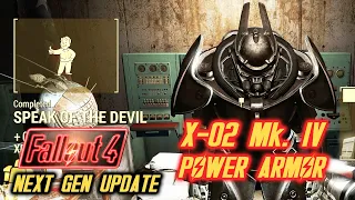 SPEAK OF THE DEVIL New ENCLAVE Quest – FALLOUT 4 NEXT GEN Update Gameplay Walkthrough