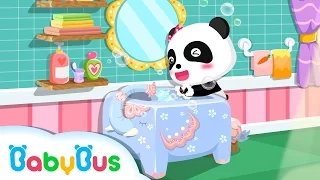 ❤ Wash Your Hands Before You Eat | Animation For Babies | BabyBus | Baby Panda