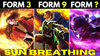 ALL Sun Breathing Forms Explained in Demon Slayer