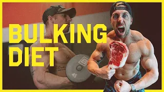 My 4,200 Calorie Bulking Diet | THE HYBRID BUILD EP3