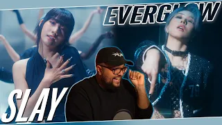 EVERGLOW 'SLAY' MV REACTION | SIHYEON'S VOICE OH MY GOD 🧎🏽‍♂️