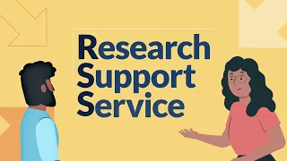 NIHR's Research Support Service Animation