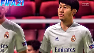 FIFA 21 - ARSENAL VS REAL MADRID Ft Ozil, Son, Isco, | UEFA Champions League | Gameplay & Full match
