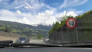 Autofahrt, Zillertal, Schlitters, Straß, Tirol, Austria