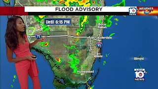 Flood advisory in effect until 6:15 p.m., Saturday