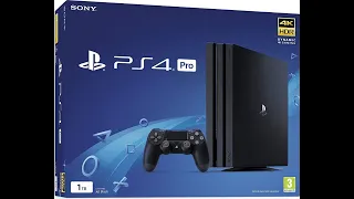 Распаковка,  Sony PlayStation 4 Pro