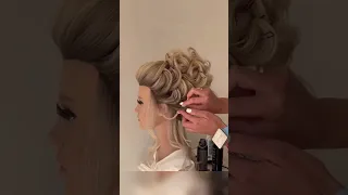 Wedding updo hairstyle