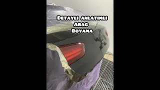 BMW MARKALI ARABAYI ÇİZMİŞLER !!! Detaylı Araç Boyama , Araç Maskeleme