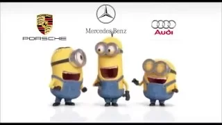 Minions Funny Movie - BMW VS MERCEDES & AUDI & PORSCHE