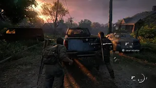 The Last of Us Part I Zombie pass inside the car