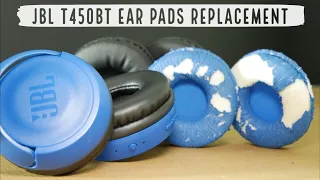 How To Remove & Replace JBL T450BT or T450 Ear-pads Cushions