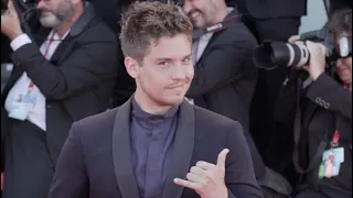 Dylan Sprouse and Barbara Palvin on the red carpet for the Venice Film Festival