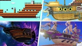 Evolution of Airships in Super Mario Games (1988 - 2019)