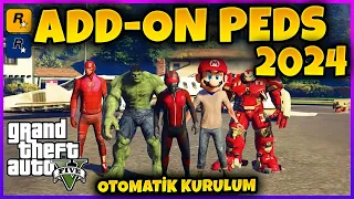 İSTEDİĞİN PEDİ KUR | GTA 5 ADDON PEDS NASIL KURULUR 2024 | ADDON PEDS OTOMATİK KURULUM REHBERİ GTA V