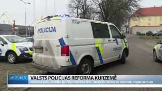 ReTV: Kurzemē piecu policijas iecirkņu vietā būs divi