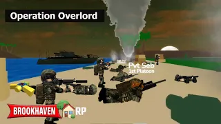 Military War - Operation Overlord (Roblox Brookhaven 🏡RP)