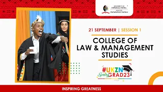 21 SEPTEMBER 2023 | SESSION 1 | LAW AND MANAGEMENT STUDIES