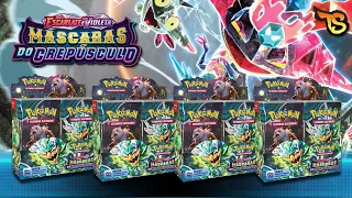 Abri 4x BOOSTER BOX de Máscaras do Crepúsculo SV6, a nova coleção de Cartas Pokémon!