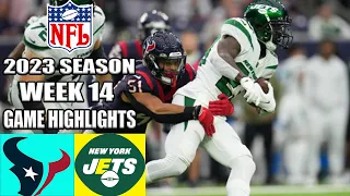 Houston Texans vs New York Jets FULL GAME 3rd QTR (12/10/23) WEEK 14| NFL Highlights 2023