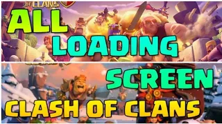 All clash of clans loading screens 2012-20 || coc loading screens || clash of clans loading screens