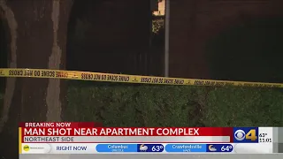 IMPD: Person shot behind apartment complex on northeast side of Indianapolis