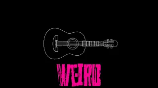 WEIRD! BY YUNGBLUD ON ACOUSTIC GUITAR 🖤🖤