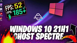 🚀Windows 10 Ghost Spectre Lite Gamer Full | Windows 10 For Games & Performance!!