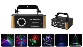 PRO Animation Laser Projector DMX SD Card
