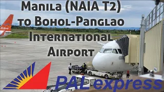 Philippine Airlines/PAL Express | Airbus A320 | Manila to Bohol-Panglao International Airport
