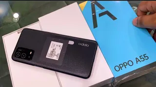 Oppo A55 Starry Black Unboxing,First Look & Review !!