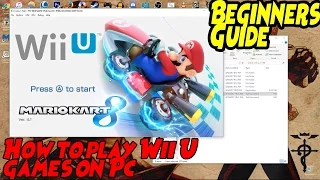 How To Play Wiiu Games On Pc Cemu Tutorial