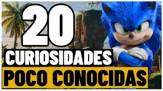 20 CURIOSIDADES POCO CONOCIDAS en Las PELÍCULAS de Sonic