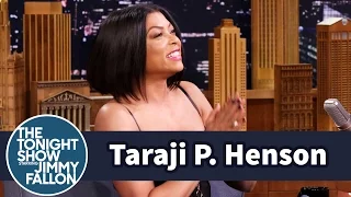 St. Patrick's Day Gave Taraji P. Henson and Jimmy a Great Flask Idea