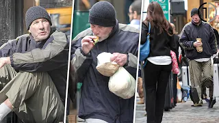 THE MOM OFFERED A HOMELESS MAN A PİZZA, BUT WAS SHOCKED TO FİND OUT WHO HE REALLY WAS #reels #story