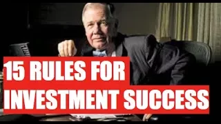 JIM ROGERS 15 RULES FOR INVESTING SUCCESS - MUST WATCH FOR EVERY INVESTOR AND TRADER
