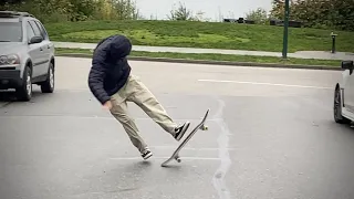 SKATING IN THE RAIN IS....
