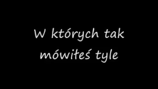 Gosia Andrzejewicz - Słowa (Lyrics)