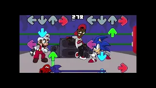 mario vs sonic. cartoon beatbox battles in fnf :D