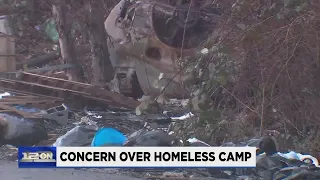Trash, debris pile up in NE Portland as more homeless settle along NE 33rd Drive