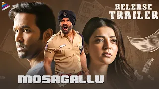 Mosagallu Movie Release Trailer | Vishnu Manchu | Suniel Shetty | Kajal | Navdeep | Naveen Chandra