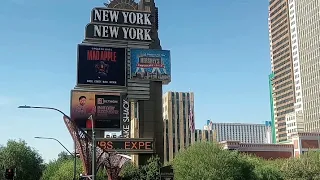 Views From The LAS VEGAS STRIP Vlog Monday June 3, 2024.