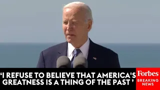 Biden Invokes D-Day Soldiers To Advocate For Standing Up To 'Aggression Abroad And At Home'