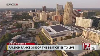 Raleigh ranked 6th best place to live in U.S.