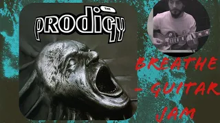 The Prodigy - Breathe Guitar cover Electric Guitar and Gretsch Resonator Guitar Cover