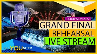 Eurovision 2022: GRAND FINAL- First Dress Rehearsal Live Stream - Press Centerter