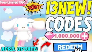 APRIL 💥 ALL WORKING CODES FOR MY HELLO KITTY CAFE IN 2024! ROBLOX HELLO KITTY CAFE CODES