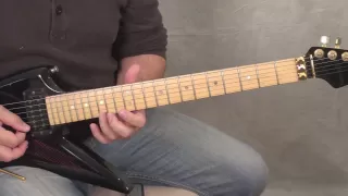 Edward Van Halen's - 'Ice Cream Man' (Solo Section) - The Lesson! **Watch in 720p**