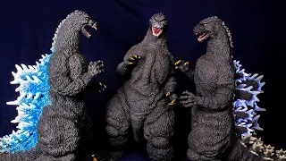 Godzilla 1991 X-Plus Review: All 3 Versions of 30 cm Yuji Sakai Abashiri Fierce Fight