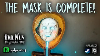 The MASK is COMPLETE 🎭 Hidden DOORWAY REVEALED 🚪 Evil Nun: The Broken Mask 🔨 NEW GAMEPLAY SNEAK PEEK