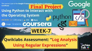 Using Python to Interact with the Operating System WEEK 7 Qwiklabs Assessment Coursera | by Google